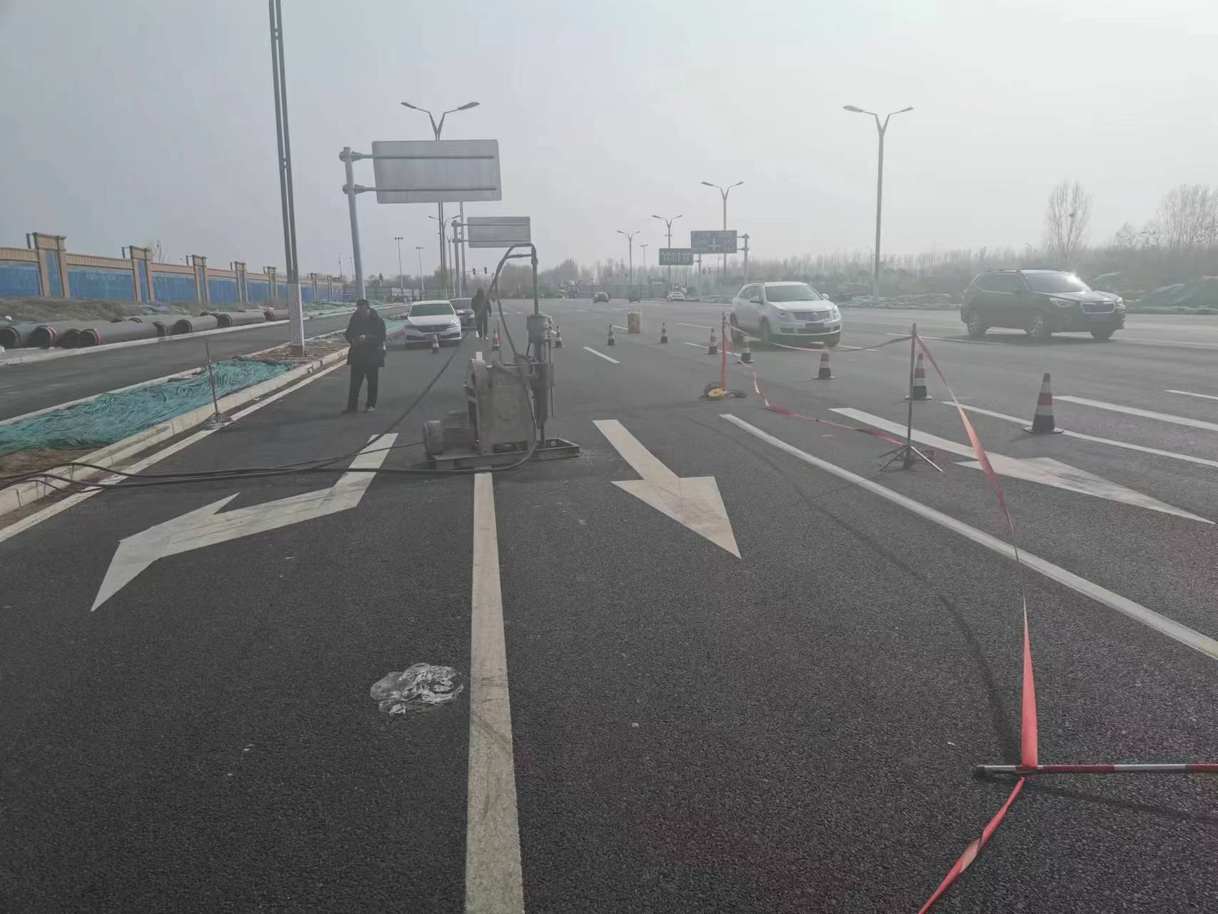 永登马路注浆